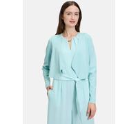 Betty & Co - Feinstrickjacke pastel turquoise - Gr. - 36