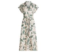 Betty & Co - Hemdblusenkleid Nature/Green - Gr. - 40