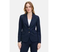 Betty & Co Damen Klassischer Blazer mit Taschen 44, Dunkelblau