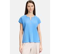 Betty & Co - Kurzarm-Shirt blau - Gr. - L
