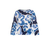 Rundhals-Pullover 3/4-Arm Betty & Co weiss 40