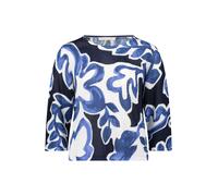 Rundhals-Pullover 3/4-Arm Betty & Co weiss 44