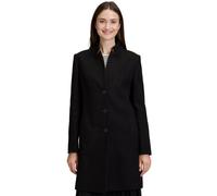 Wintermantel BETTY & CO "Betty & Co Damen Blazermantel mit Knöpfen", Damen, Gr. 40, schwarz, Obermaterial: 66% Polyester, 32% Viskose, 2% Elasthan. Futter: 100% Polyester., modisch, tailliert normal,