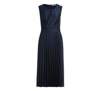 Betty & Co Damen Chiffonkleid mit Plissee 38, Navy Blue