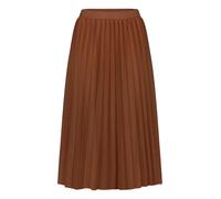 Midirock BETTY & CO "Damen mit Plissee", Damen, Gr. 40, braun, Netz, Obermaterial: 100% Polyester. Futter: 100% Polyester, figurumspielend lang, Röcke, Plissee (77532730-40) braun