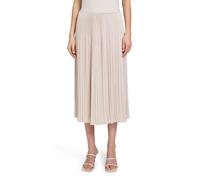 BETTY & CO Plisseerock in Beige - Größe 46 | Damenroecke