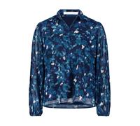 Schlupfbluse BETTY&CO "Betty & Co mit Plissee" Gr. 36, blau (dark blue, petrol) Damen Blusen (56270638-36) dark blue, petrol