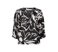 Betty & Co - Schlupfbluse nature-black - Gr. - 46