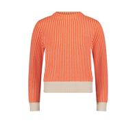 Betty & Co - Strickpullover cream/orange - Gr. - 36