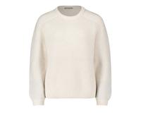 Strickpullover BETTY&CO "Betty & Co mit Schmuckkanten" Gr. 44, beige (cream) Damen Pullover (28821740-44) cream