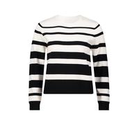 Betty & Co - Strickpullover schwarz/weiß - Gr. - 44