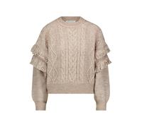 Betty & Co - Strickpullover Taupe Melange - Gr. - 40