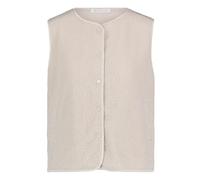 Betty & Co - Strukturierte Weste beige - Gr. - 44