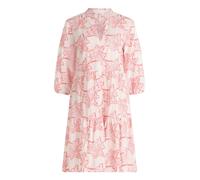 Sommerkleid BETTY & CO "Damen mit Stickerei", Damen, Gr. 38, Normalgrößen, rosé, pink, Obermaterial: 100% Baumwolle, figurumspielend kurz, Rundhals, Kleider Sommerkleid (23159849-38) rosé, pink