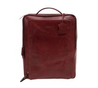Betzold Lehrer-Rucksack Jumba aus Leder, Farbe: rot