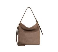 Beuteltasche EMILY & NOAH "Beutel E&N Laren", Damen, Gr. B/H/T: 34cm x 31cm x 5cm 0, grau (taupe 900), Polyester, Taschen Beuteltasche (35897527-0) taupe 900