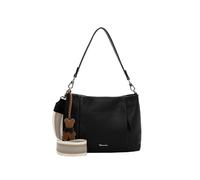 Beuteltasche TAMARIS "Beutel TAS Katrina", Damen, Gr. B/H/T: 28cm x 22cm x 11cm 0, schwarz (schwarz 100), Polyurethan, Taschen Beuteltasche (83151532-0) schwarz 100