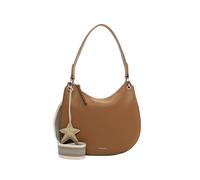 Beuteltasche TAMARIS "Beutel TAS Kea", Damen, Gr. B/H/T: 30cm x 24cm x 3cm 0, gelb (sahara 920), Polyester, Taschen Beuteltasche (14097728-0) sahara 920