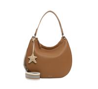Beuteltasche TAMARIS "Beutel TAS Kea", Damen, Gr. B/H/T: 38cm x 29cm x 3cm 0, gelb (sahara 920), Polyurethan, Taschen Beuteltasche (34615953-0) sahara 920