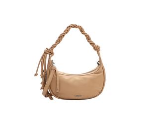 Beuteltasche TAMARIS "Beutel TAS Keona", Damen, Gr. B/H/T: 31cm x 22cm x 11cm 0, beige (sand 420), Polyurethan, Taschen Beuteltasche (50386817-0) sand 420