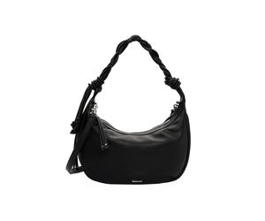 Beuteltasche TAMARIS "Beutel TAS Keona", Damen, Gr. B/H/T: 33cm x 26cm x 11cm 0, schwarz (schwarz 100), Polyester, Taschen Beuteltasche (57727552-0) schwarz 100