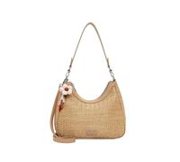 Beuteltasche TAMARIS "Beutel TAS Konstantina", Damen, Gr. B/H/T: 30cm x 25,5cm x 10cm 0, beige (sand 420), Polypropylen, Taschen Beuteltasche (55140669-0) sand 420