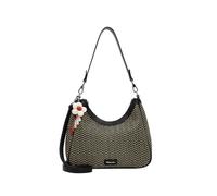 Beuteltasche TAMARIS "Beutel TAS Konstantina", Damen, Gr. B/H/T: 30cm x 25,5cm x 10cm 0, schwarz (schwarz 100), Polypropylen, Taschen Beuteltasche (53459034-0) schwarz 100