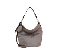 Beuteltasche TAMARIS "Beutel TAS Maggie", Damen, Gr. B/H/T: 35cm x 30cm x 16cm 0, grau (taupe 900), Polyester, Taschen Beuteltasche (31799631-0) taupe 900
