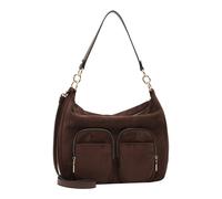 Beuteltasche TAMARIS "Beutel TAS Manja", Damen, Gr. B/H/T: 40cm x 30cm x 16cm, braun (braun 200), Polyester, Taschen Beuteltasche (25208107-0) braun 200