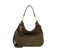 Beuteltasche TAMARIS "Beutel TAS Mareike", Damen, Gr. B/H/T: 34cm x 30cm x 12cm 0, grün (oliv 960), Polyester, Taschen Beuteltasche (65566318-0) oliv 960