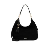 Beuteltasche TAMARIS "Beutel TAS Mareike", Damen, Gr. B/H/T: 34cm x 30cm x 12cm 0, schwarz (schwarz 100), Polyester, Taschen Beuteltasche (98672055-0) schwarz 100