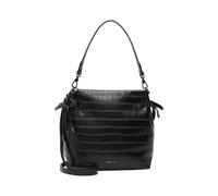 Beuteltasche TAMARIS "Beutel TAS Marion", Damen, Gr. B/H/T: 23,5cm x 27cm x 13cm, schwarz 100, Polyester, Polyurethan, Taschen Beuteltasche (21360547-0) schwarz 100