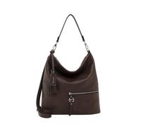 Beuteltasche TAMARIS "Beutel TAS Nele", Damen, Gr. B/H/T: 37cm x 33cm x 14cm 0, braun (braun 200), Polyester, Taschen Beuteltasche (56344819-0) braun 200