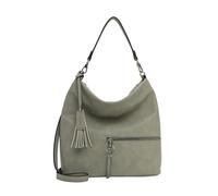 Beuteltasche TAMARIS "Beutel TAS Nele", Damen, Gr. B/H/T: 37cm x 33cm x 14cm 0, grün (sage 970), Polyester, Taschen Beuteltasche (12433237-0) sage 970