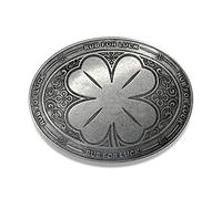 BevBuckle Das für Ihren Gürtel! hält Ihre Flasche oder Dose, damit Sie die Hände frei haben!, Rub for Luck, 3.5" x 4.5"