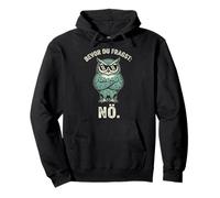 Bevor du fragst Nö Nein Ironischer lustiger Spruch Sarkasmus Pullover Hoodie
