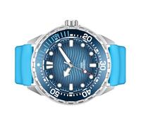 Bewinner Solarbetriebene Quarz-Taucheruhr Night Glow, 300 M, Regensicheres Silikonarmband für Männer und Frauen, Umweltfreundliche, Hochpräzise, wasserdichte, Leuchtende Uhr Zum Tauchen, Im Freien