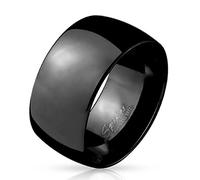 beyoutifulthings BREITER Band-Ring Finger-Ring poliert Chirurgenstahl 316L Tisten Verlobungs-Ring Partner-Ring Trau-Ring 47(15)-72(23)