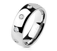 beyoutifulthings KLASSISCHER Band-Ring Finger-Ring Freundschafts-Ring Chirurgenstahl 316L Verlobungs-Ring Partner-Ring Trau-Ring 47(15)-69(22)