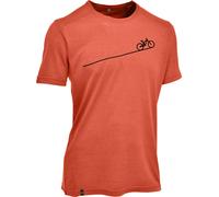 Bezau - 1/2 T-Shirt+Print Herren orange 54