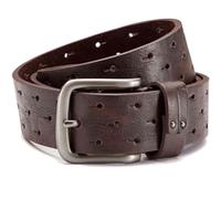 BEZLIT Herren Kunst-Leder Gürtel Stanzlöcher Breit 30604 Braun 115 cm