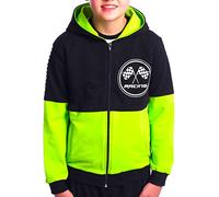 BEZLIT Jungen Sweatjacke mit Kapuze & Racing Print - Kinder Hoodie Jacke mit Reißverschluss, Sportjacke, Größen 104-164