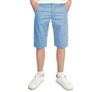 BEZLIT Kinder Kurze-Hose Jungen Chino-Shorts Capri-Shorts Bund Verstellbar Kinder-Shorts 30057 Hellblau 110