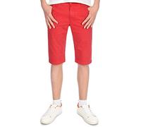 BEZLIT Kinder Kurze-Hose Jungen Chino-Shorts Capri-Shorts Bund Verstellbar Kinder-Shorts 30057 Rot 164