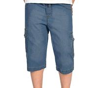 BEZLIT Kinder Kurze-Hose Jungen Jeans Cargo-Shorts Capri-Hose Bermuda-Shorts Gummibund 30056 Navy 110