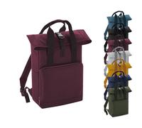 BG118 BagBase Roll-Laden Rucksack mit zwei Griffen Light Grey 28 x 38 x 12 cm