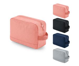 BG277 BagBase Recycled Essentials Kulturbeutel Navy 24 x 17 x 9 cm