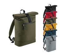 BG286 BagBase Roll-Laden Rucksack recycelt Petrol 32 x 44 x 13 cm