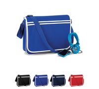 Retro Messenger Umhängetasche | 40 x 30 x 10 cm - BagBase - BG71