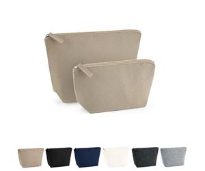 BG724 BagBase Filz Accessoire Kulturtasche Charcoal Melange S (16 x 12,5 x 6 cm)